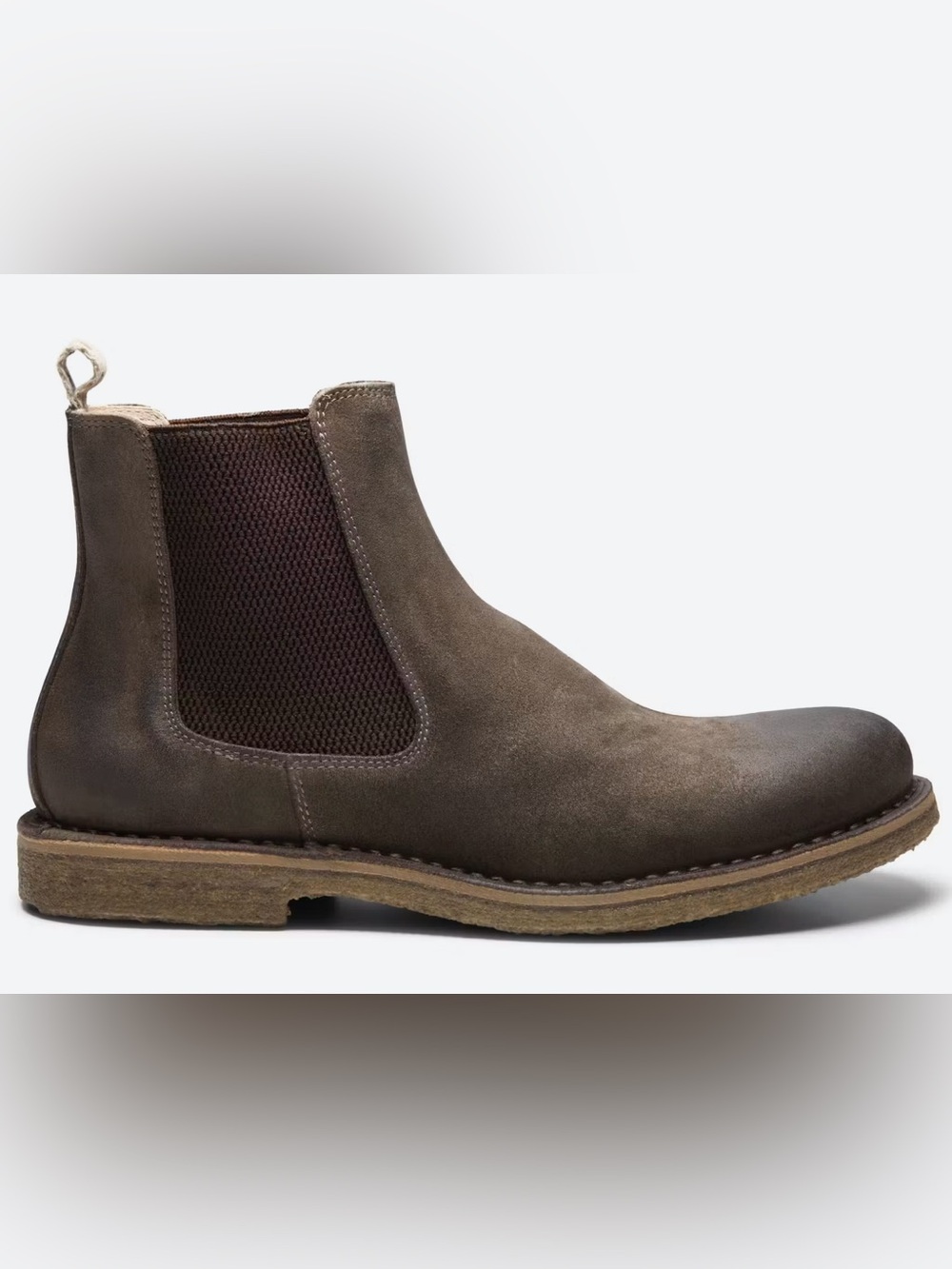 Men's Astorflex Bitflex Suede Chelsea Boot - Taupe